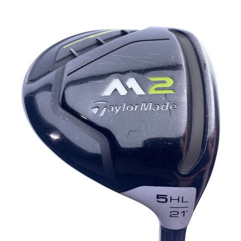 Used TaylorMade M2 2017 5  HL Fairway Wood / 21 Degrees / Stiff Flex