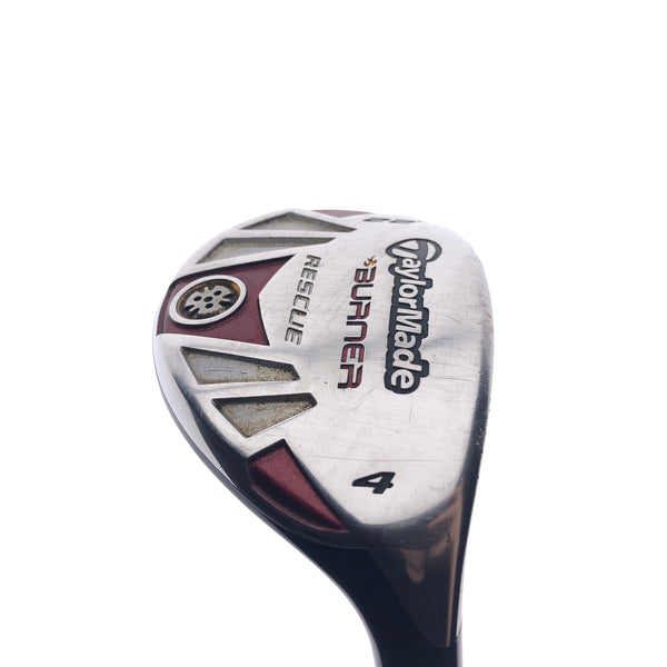 Used TaylorMade Burner Rescue 4 Hybrid / 22 Degrees / Regular Flex