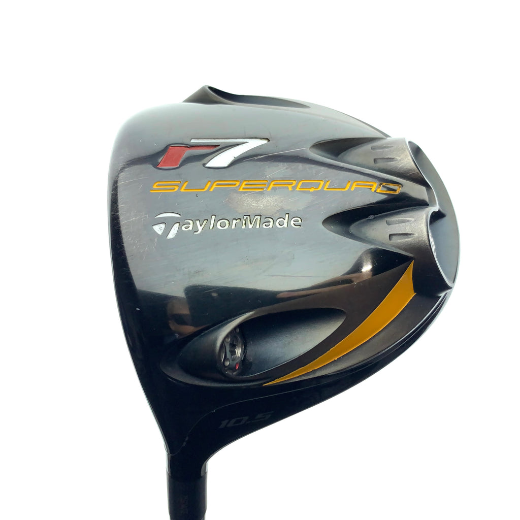 Used TaylorMade R7 Superquad Driver / 10.5 Degrees / Regular Flex / Left-Handed