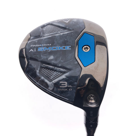 Used Callaway Paradym Ai Smoke MAX D 3  HL Fairway Wood / 16.5 Deg / Ladies Flex