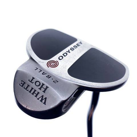 Used TOUR ISSUE Odyssey White Hot 2-Ball Putter / 35.0 Inches