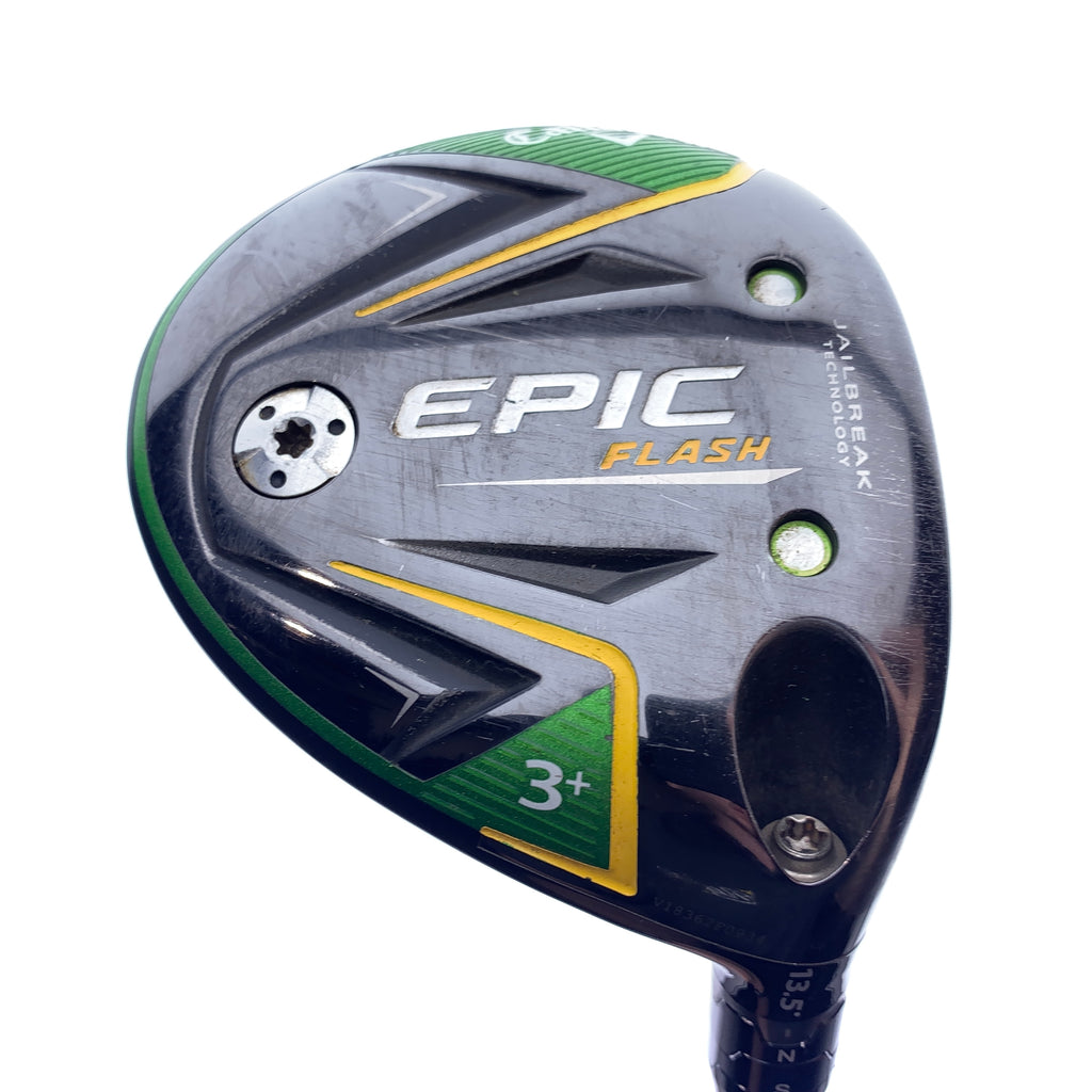 Used Callaway EPIC Flash 3 Fairway Wood / 13.5 Degrees / Regular Flex