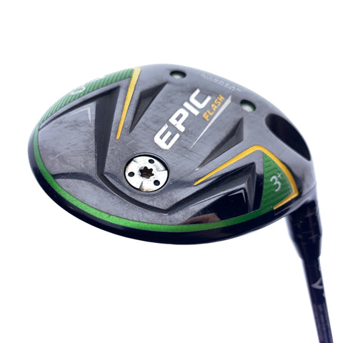 Used Callaway EPIC Flash 3 Fairway Wood / 13.5 Degrees / Regular Flex
