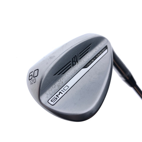 Used Titleist Vokey SM10 Tour Chrome Lob Wedge / 60.0 Degrees / Wedge Flex