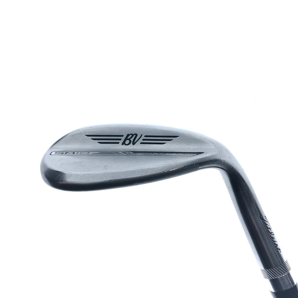 Used Titleist Vokey SM10 Tour Chrome Lob Wedge / 60.0 Degrees / Stiff Flex