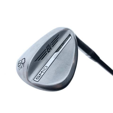 Used Titleist Vokey SM10 Tour Chrome Lob Wedge / 60.0 Degrees / Stiff Flex