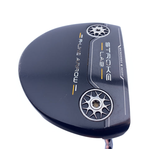 Used Odyssey Stroke Lab Black R-Line Arrow Putter / 34.0 Inches