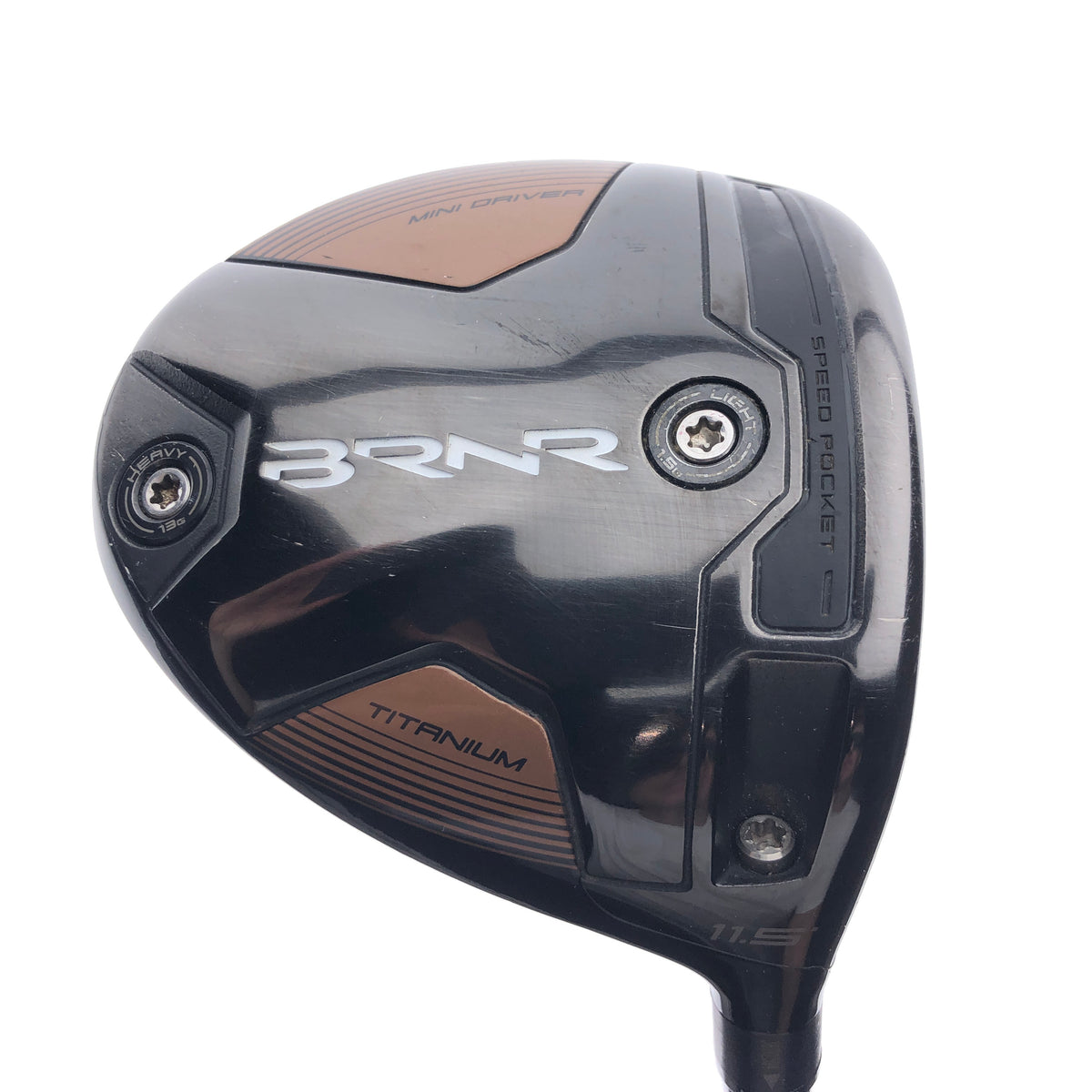 Used TaylorMade BRNR Mini Driver / 11.5 Degrees / X-Stiff Flex
