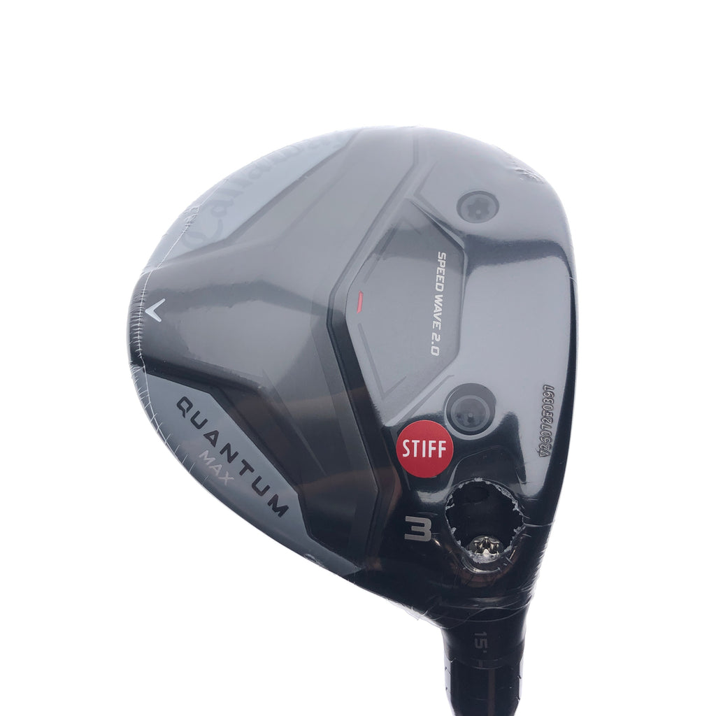 NEW Callaway Quantum Max 3 Fairway Wood / 15.0 Degrees / Stiff Flex