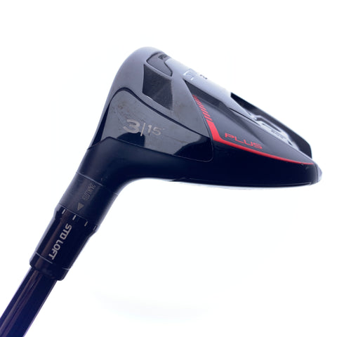 Used TaylorMade Stealth 2 Plus 3 Fairway Wood/15.0 Degrees/Stiff Flex/Left-Hand