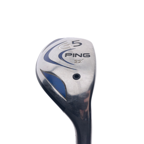 Used Ping G5 4 Hybrid / 22 Degrees / Regular Flex