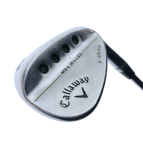 Used Callaway MD3 Milled Chrome Sand Wedge / 54.0 Degrees / Regular Flex