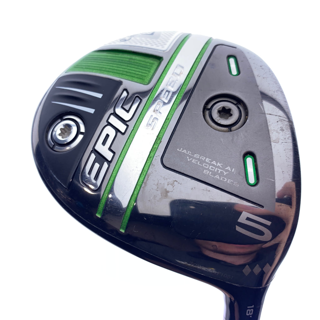 Used TOUR ISSUE Callaway Epic Speed Triple Diamond 5 FW/18.0 Degrees/X-Stiff Fl