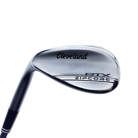 Used Cleveland RTX ZipCore Tour Satin Sand Wedge /54.0 Deg/ Wedge Flex / LH