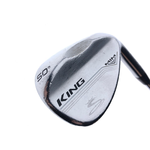 Used Cobra KING MIM Gap Wedge / 50.0 Degrees / Stiff Flex
