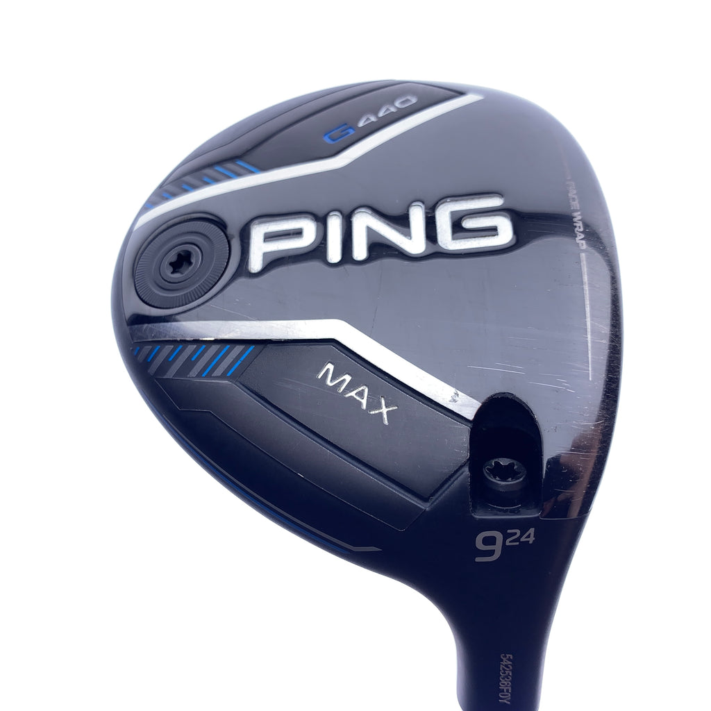 Used Ping G440 Max 9 Fairway Wood / 24.0 Degrees / Senior Flex