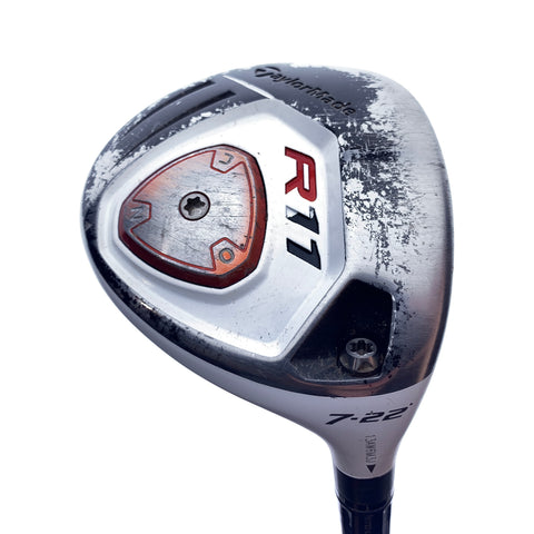 Used TaylorMade R11 7 Fairway Wood / 22.0 Degrees / Stiff Flex