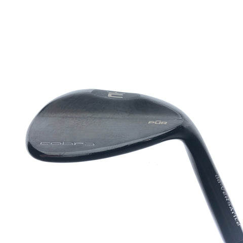 Used Cobra PUR Black Gap Wedge / 50.0 Degrees / Stiff Flex