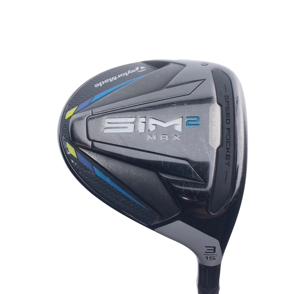 Used TaylorMade Sim2 Max 3 Fairway Wood / 15.0 Degrees / Stiff Flex