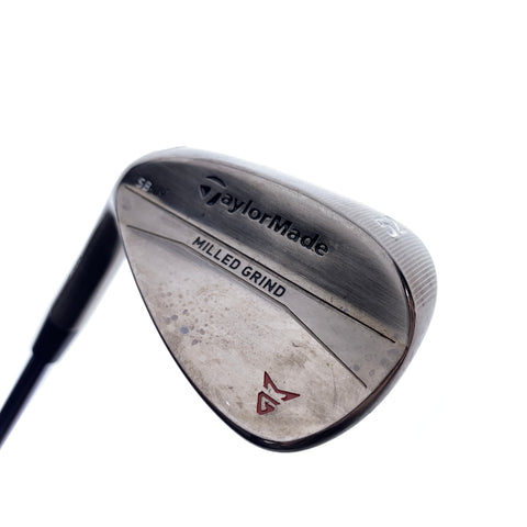 Used TaylorMade Milled Grind Antique Bronze GW / 52.0 Deg/ Wedge Flex/Left-Hand