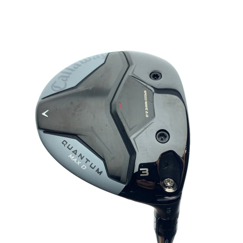 Used Callaway Quantum Max D 3 Fairway Wood / 15.0 Degrees / Regular Flex