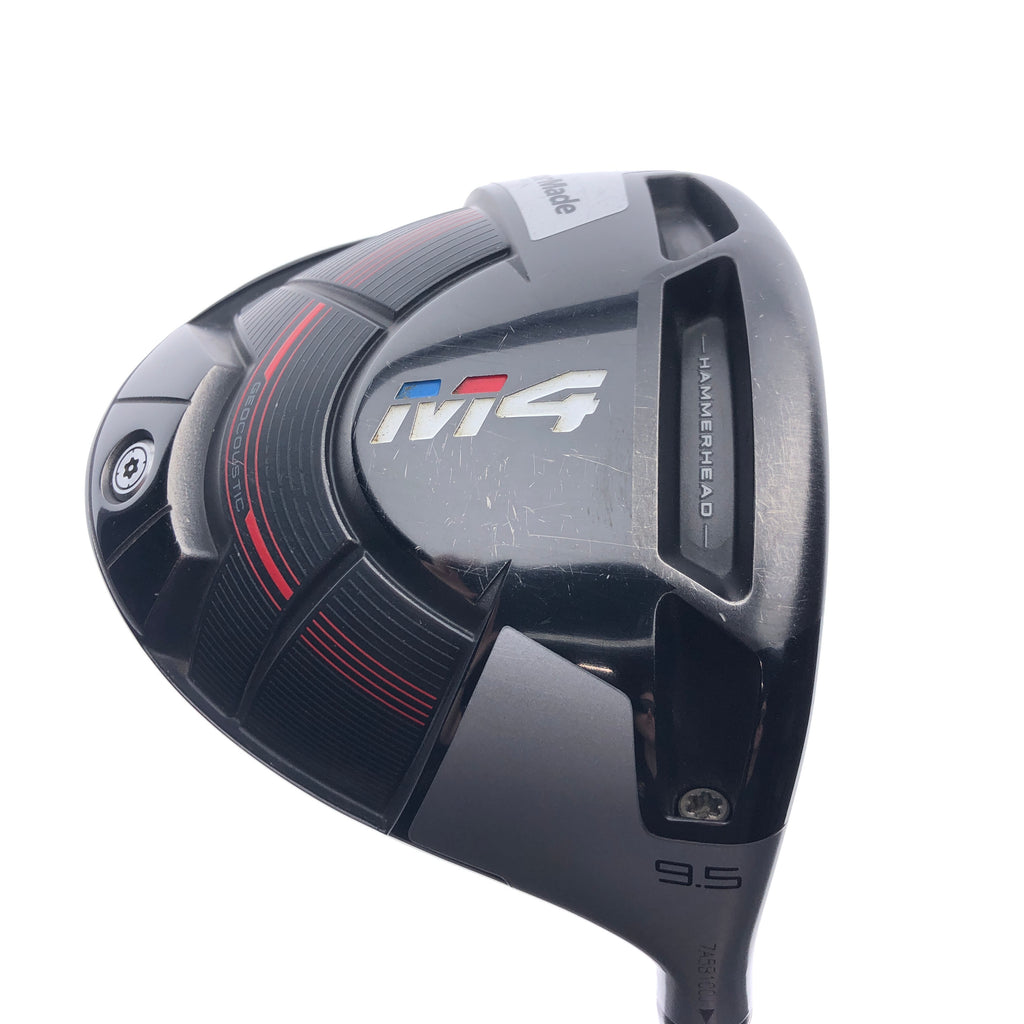 Used TaylorMade M4 Driver / 9.5 Degrees / Stiff Flex