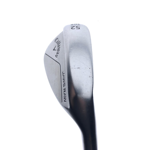 Used Callaway Jaws Raw 2022 Gap Wedge / 52.0 Degrees / Wedge Flex