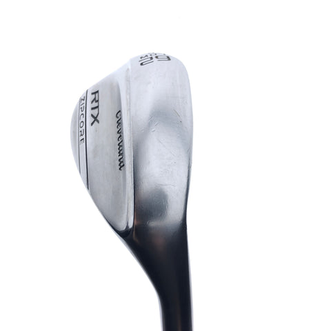 Used Cleveland RTX ZipCore Tour Satin Lob Wedge / 62.0 Degrees / Wedge Flex