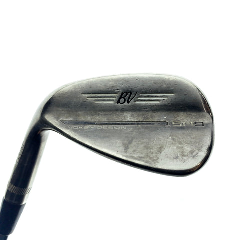 Used Titleist SM9 Brushed Steel Pitching Wedge / 46.0 Degrees / Wedge Flex / LH