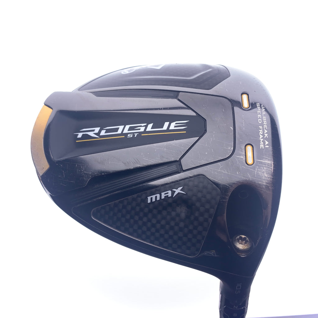 Used Callaway Rogue ST MAX Driver / 10.5 Degrees / Stiff Flex