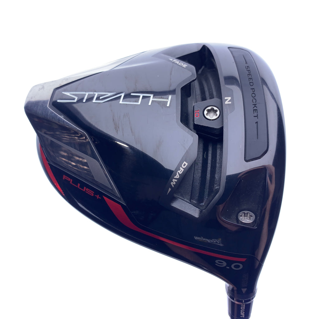 Used TaylorMade Stealth Plus Driver / 9.0 Degrees / X-Stiff Flex