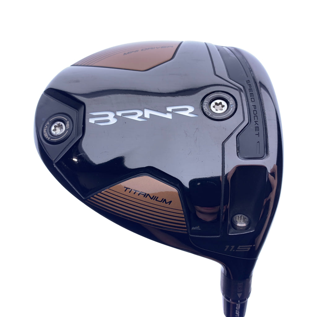 Used TaylorMade BRNR Mini Driver / 11.5 Degrees / Stiff Flex
