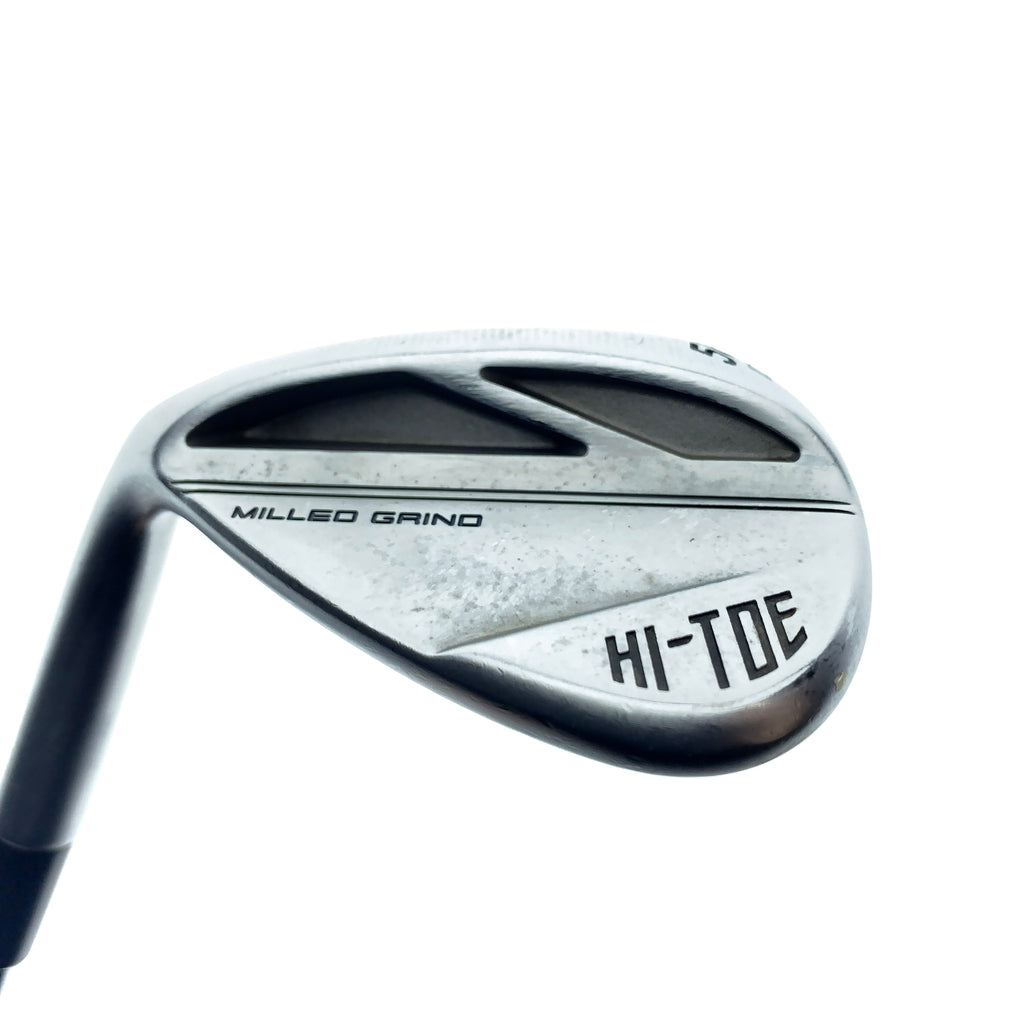 Used TaylorMade Milled Grind Hi-Toe 3 Chrome Lob Wedge / 58.0 Deg / X-Stiff / LH