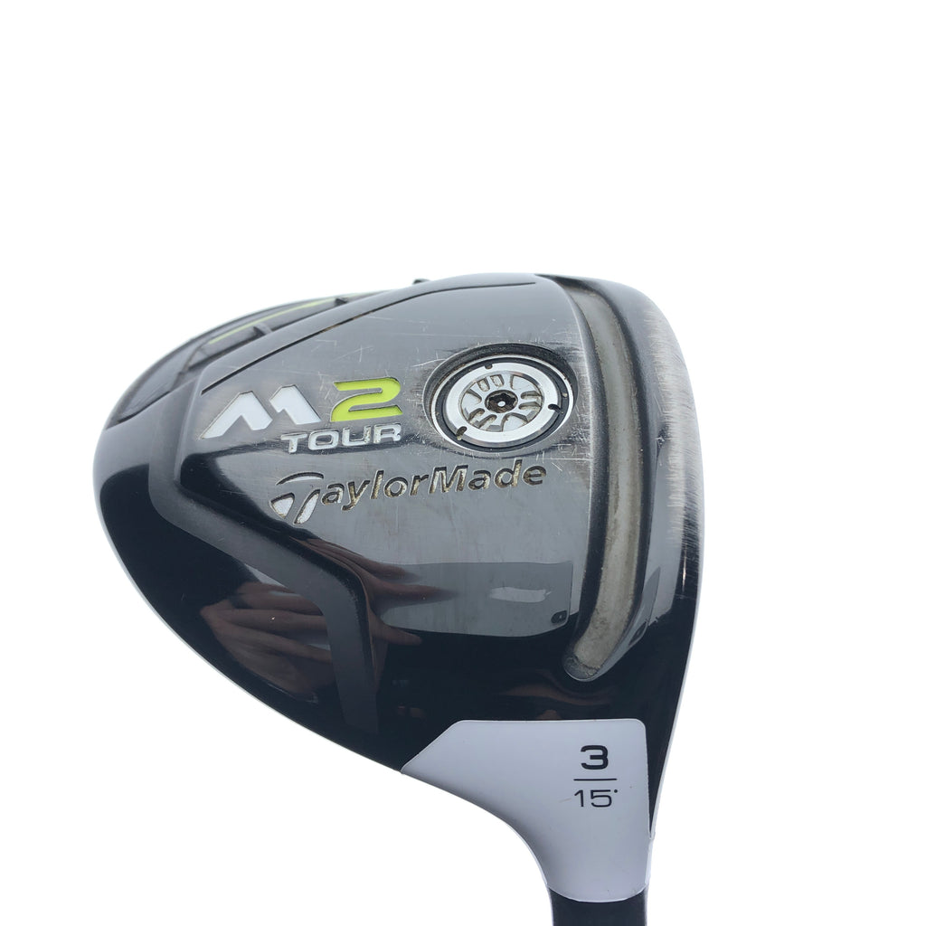 Used TaylorMade M2 Tour 2017 3 Fairway Wood / 15.0 Degrees / Stiff Flex