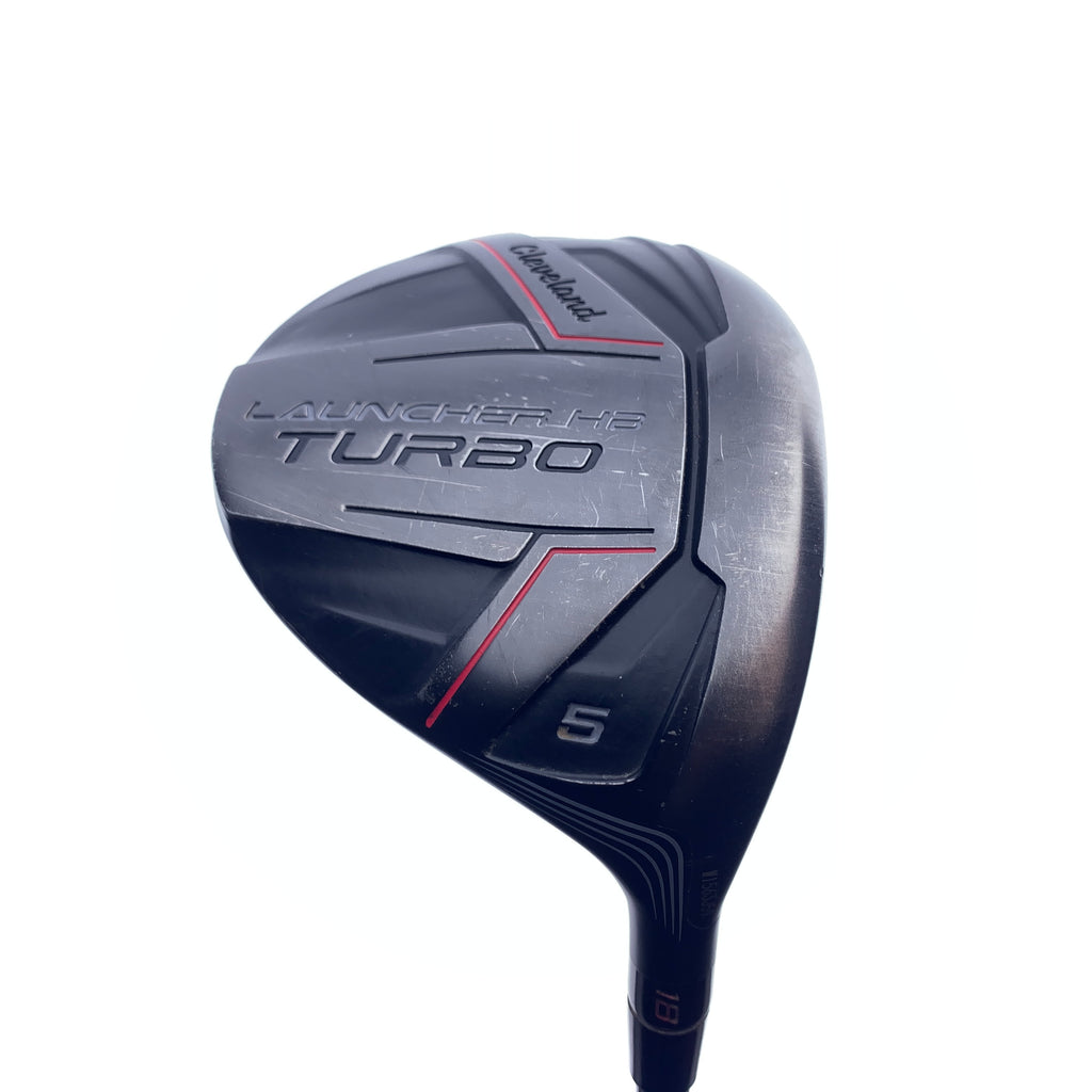 Used Cleveland Launcher HB Turbo 5 Fairway Wood / 18.0 Degrees / Regular Flex
