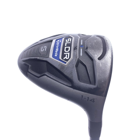 Used TaylorMade SLDR Mini Driver / 14.0 Degrees / Stiff Flex - Replay Golf 
