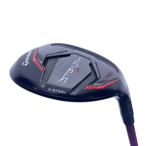 Used TaylorMade Stealth 2 HD 5 Hybrid / 27 Degrees / Regular Flex