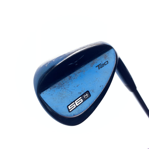 Used Mizuno T20 Blue Sand Wedge / 56.0 Degrees / Stiff Flex