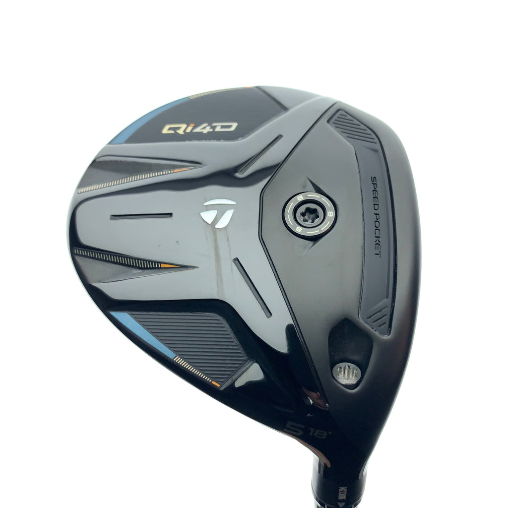 Used TaylorMade Qi4D 5 Fairway Wood / 18.0 Degrees / Stiff Flex