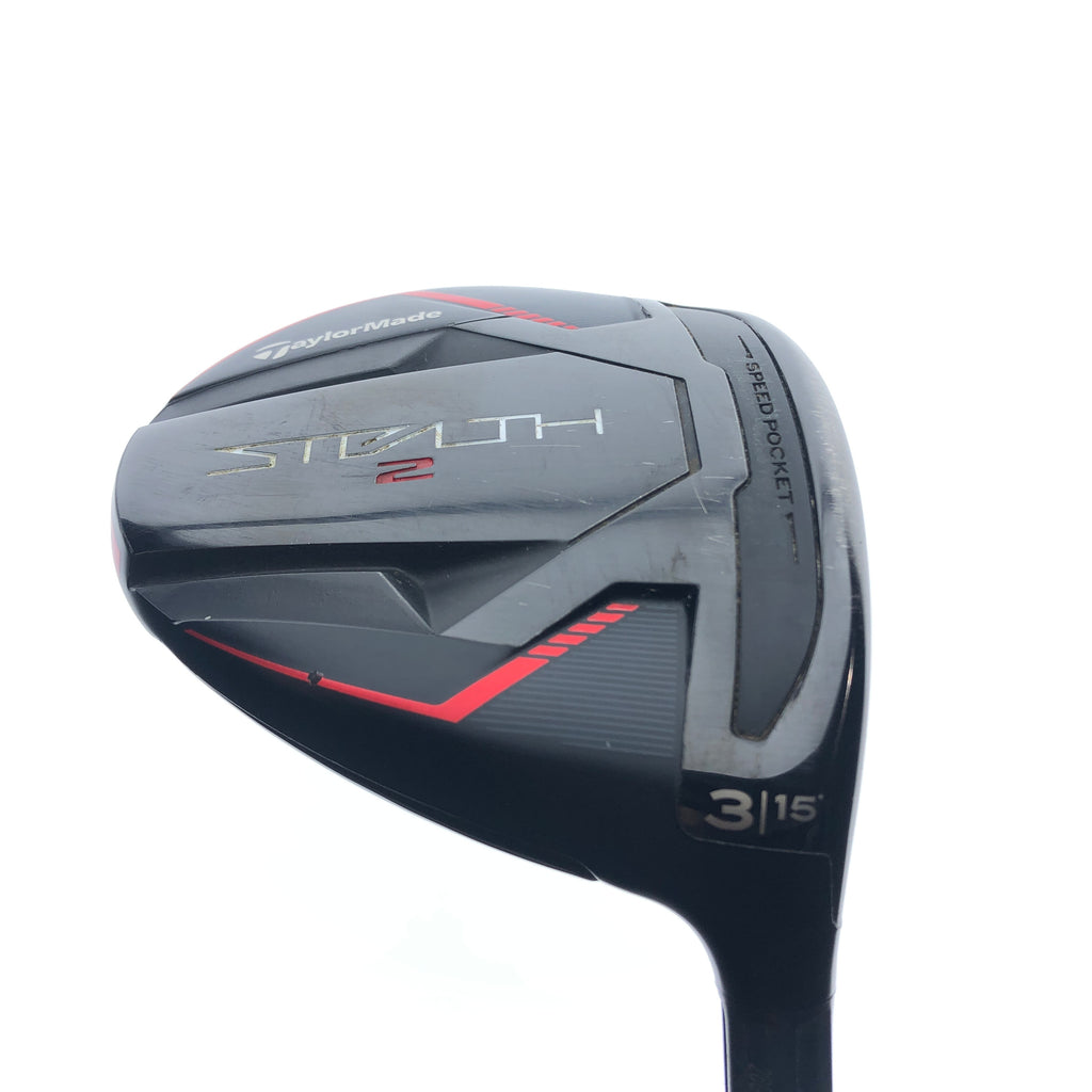 Used TaylorMade Stealth 2 3 Fairway Wood / 15.0 Degrees / Regular Flex
