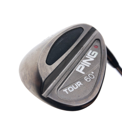 Used Ping Tour Brushed Steel Lob Wedge / 60.0 Degrees / Regular Flex