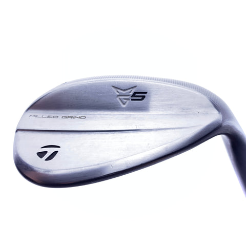 Used TaylorMade Milled Grind 5 Lob Wedge / 58.0 Degrees / Stiff Flex