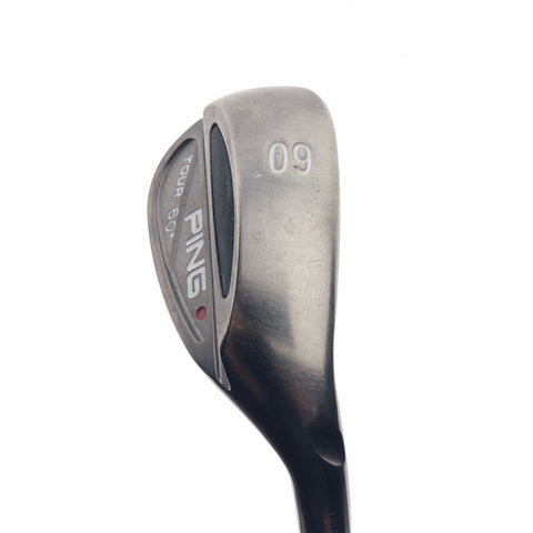 Used Ping Tour Brushed Steel Lob Wedge / 60.0 Degrees / Regular Flex