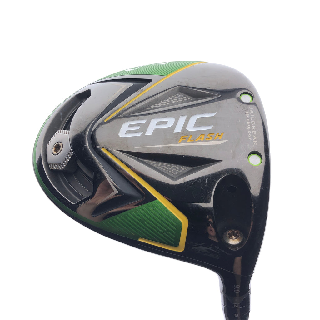 Used Callaway EPIC Flash Driver / 9.0 Degrees / Stiff Flex
