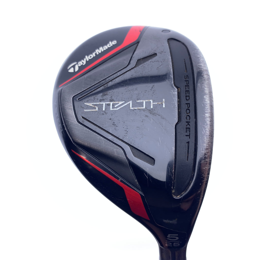 Used TaylorMade Stealth Rescue 5 Hybrid / 25.0 Degrees / Regular Flex