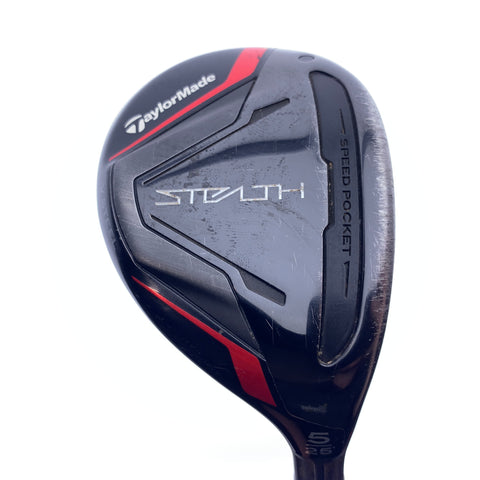 Used TaylorMade Stealth Rescue 5 Hybrid / 25.0 Degrees / Regular Flex