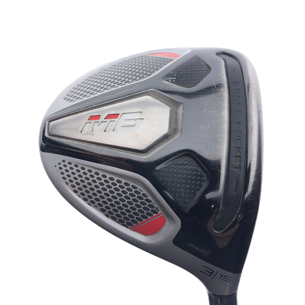 Used TaylorMade M6 3 Fairway Wood / 15 Degrees / Stiff Flex