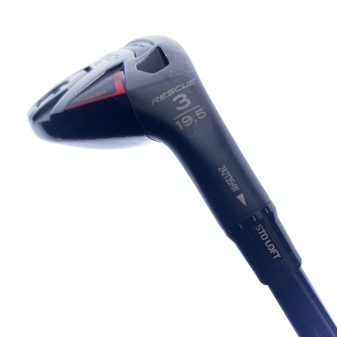 Used TaylorMade Stealth Plus Rescue 3 Hybrid / 19.5 Degrees / Stiff Flex