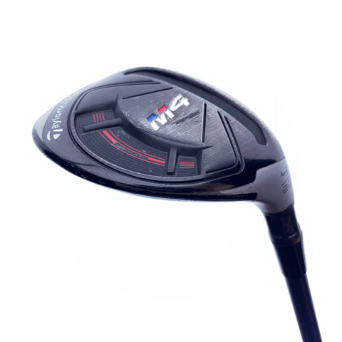 Used TaylorMade M4 4 Hybrid / 22.0 Degrees / Senior Flex