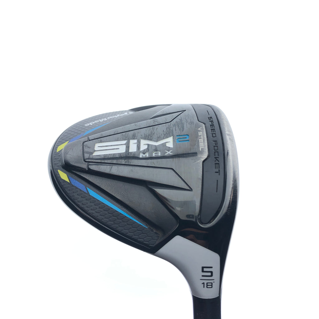 Used TaylorMade Sim2 Max 5 Fairway Wood / 18.0 Degrees / X-Stiff Flex